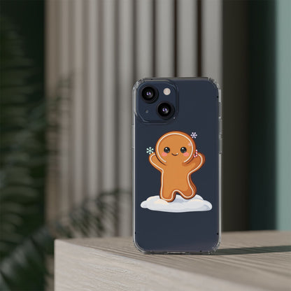 Kawaii Gingerbread Phone Case for Cozy Holiday Fans
