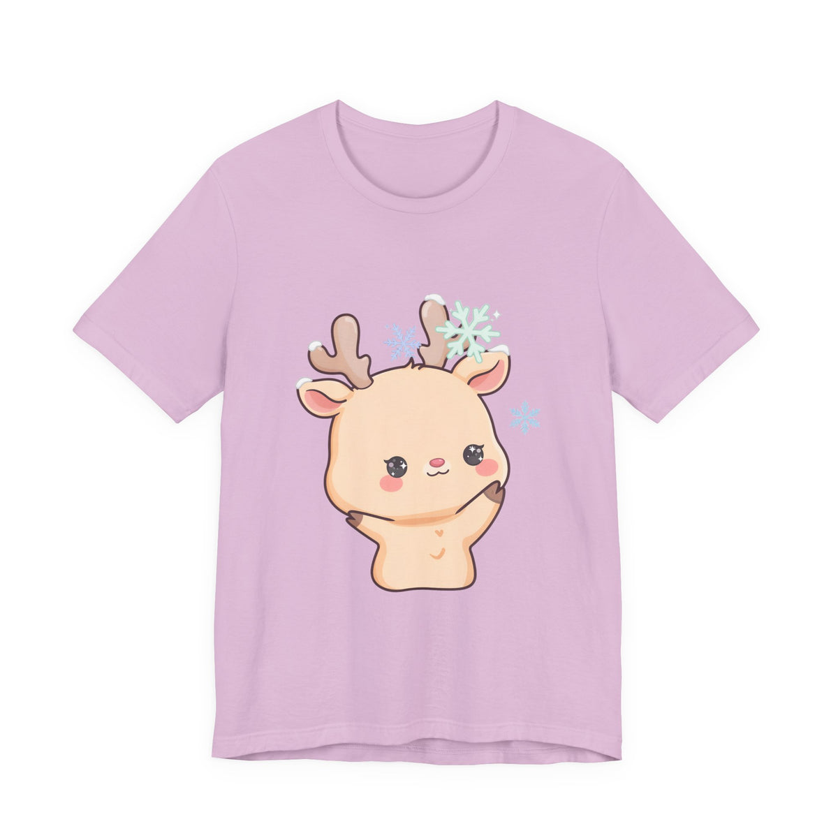 Kawaii Reindeer T-Shirt for Cute Winter Outfits