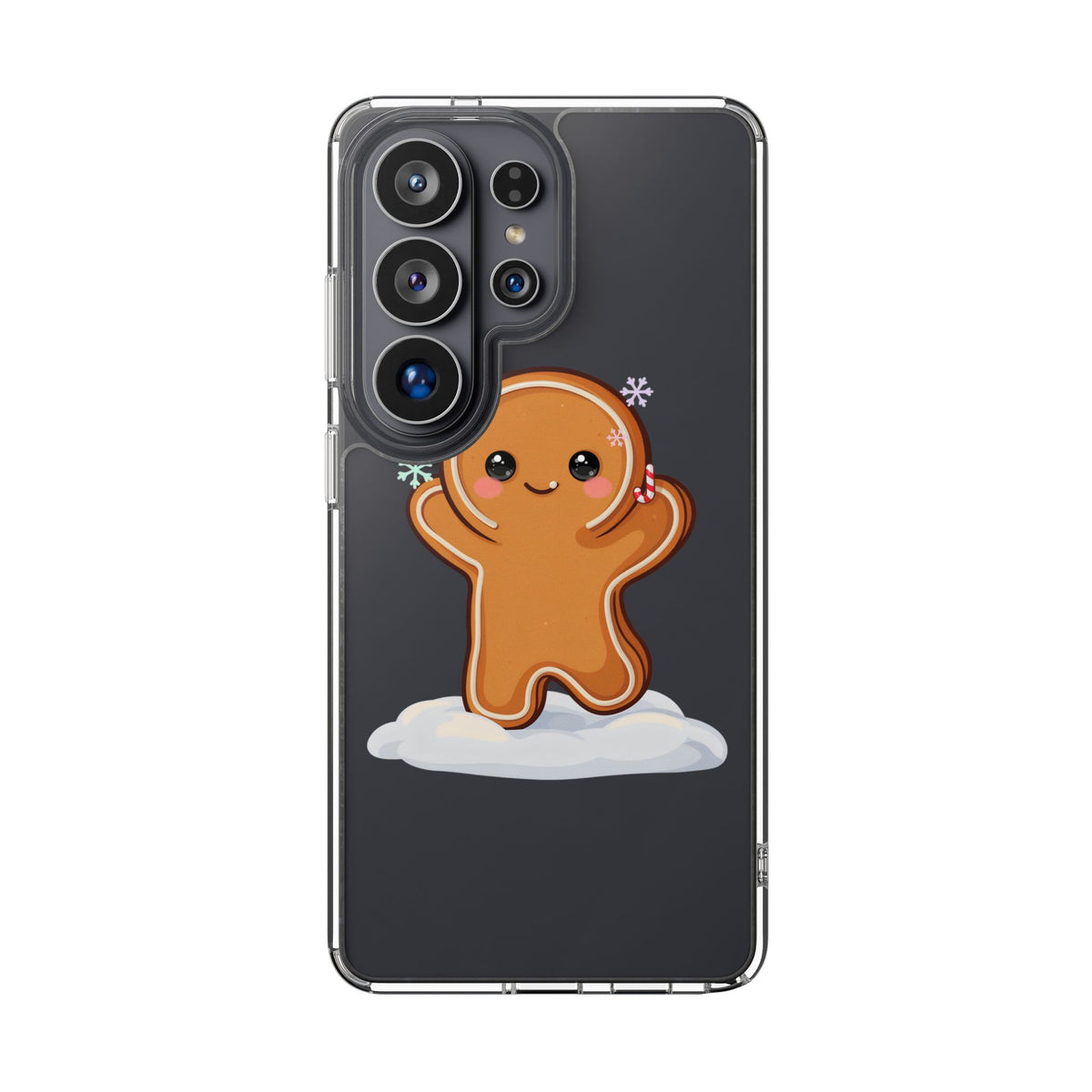 Kawaii Gingerbread Phone Case for Cozy Holiday Fans