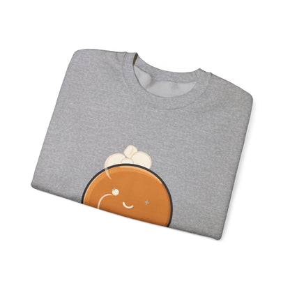 Cute Gingerbread Sweatshirt for Cozy Cocoa Breaks