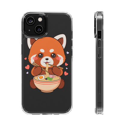 Red Panda Ramen Phone Case – Kawaii Food Lover Gift