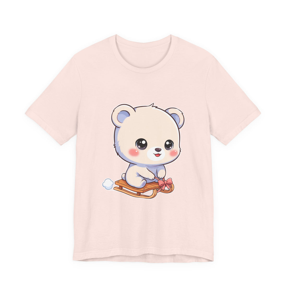 Kawaii Polar Bear T-Shirt for Cozy Winter Days
