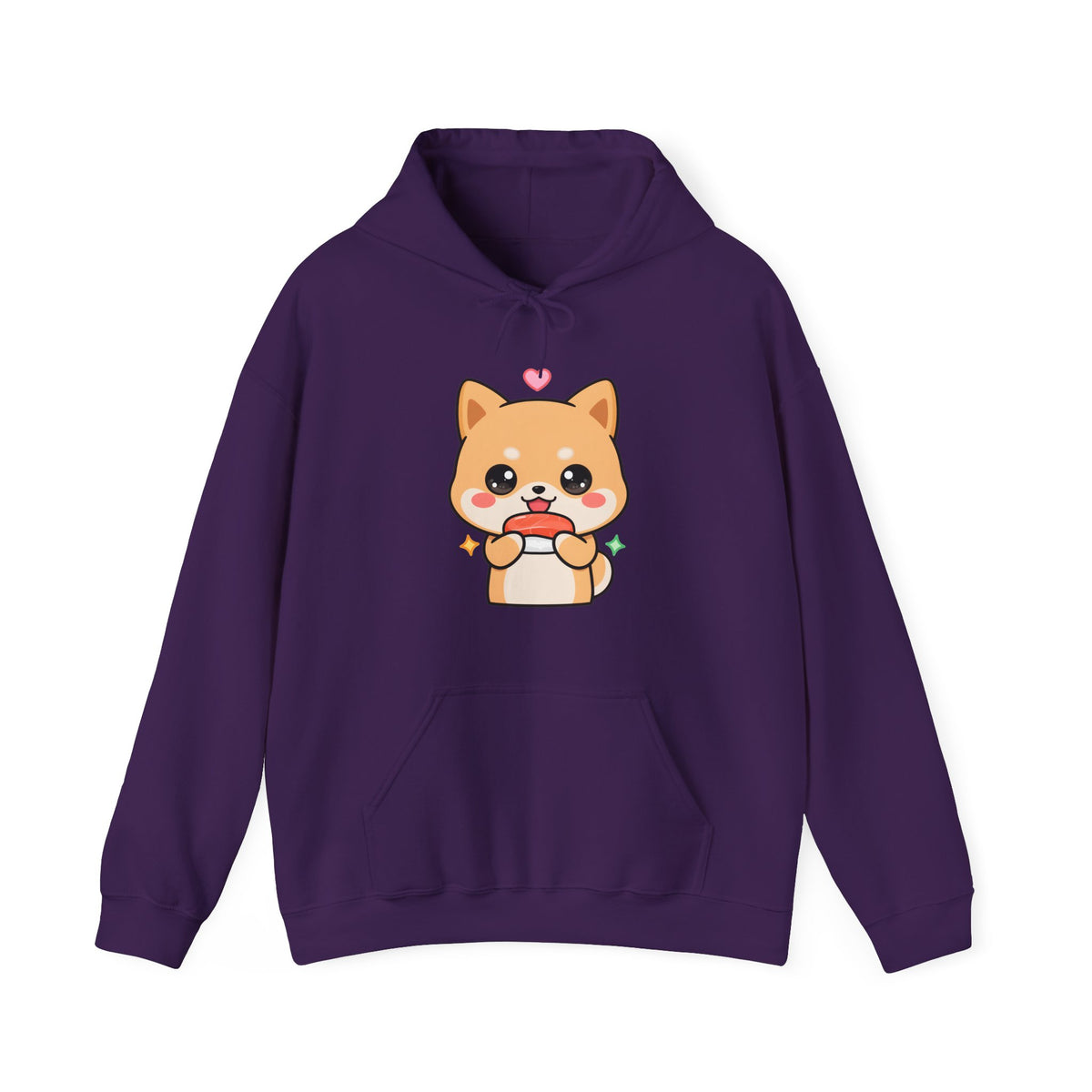 Kawaii Shiba Inu Sushi Hoodie for Dog and Sushi Lovers