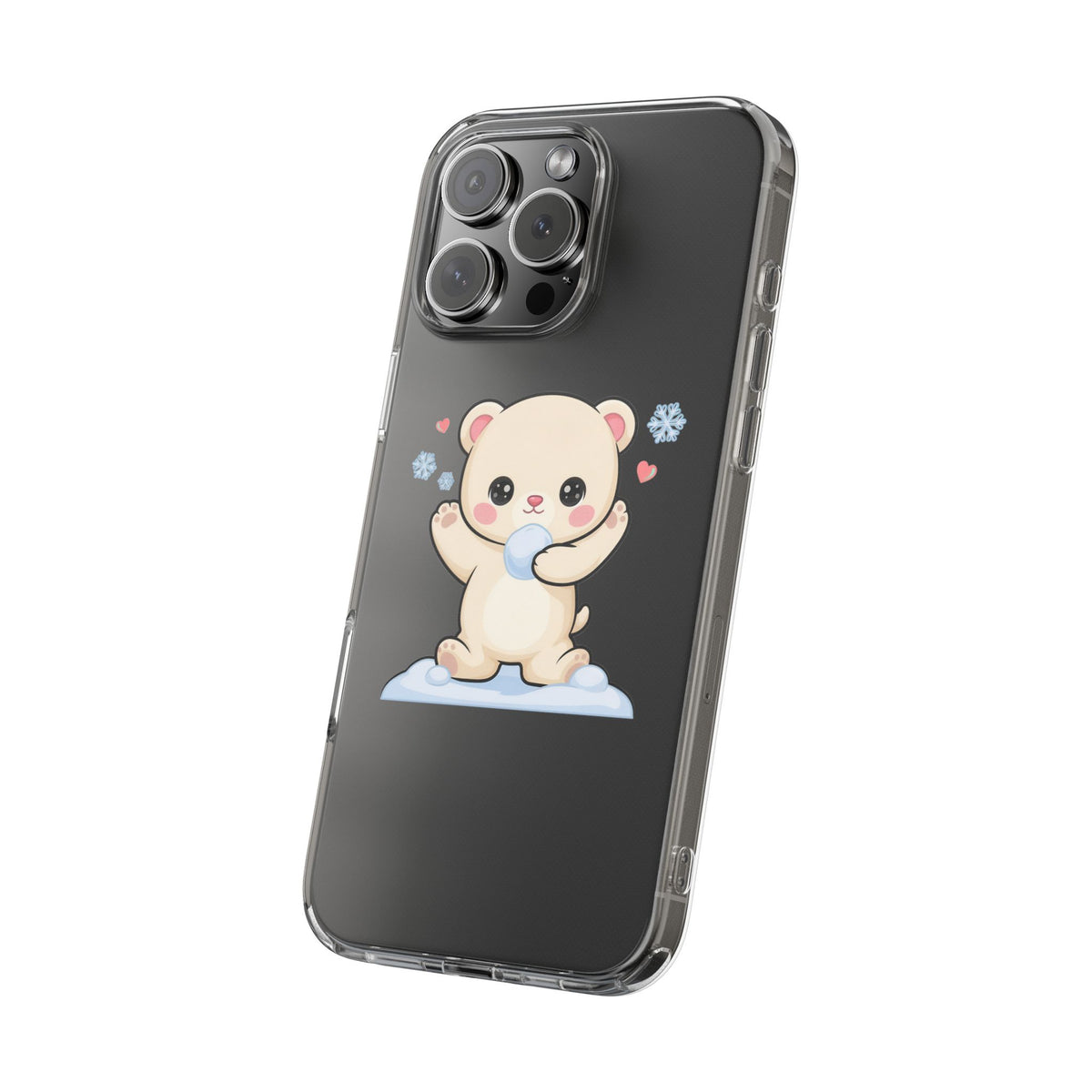 Kawaii Polar Bear Phone Case for Cute Animal Fans
