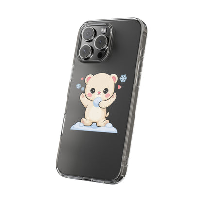 Kawaii Polar Bear Phone Case for Cute Animal Fans
