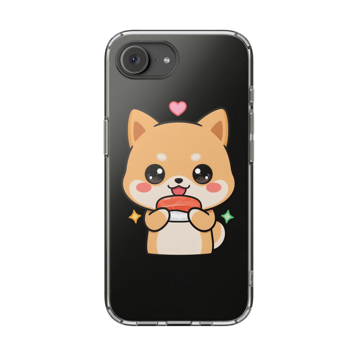 Kawaii Shiba Inu Phone Case for Sushi Lovers