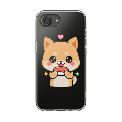 Kawaii Shiba Inu Phone Case for Sushi Lovers