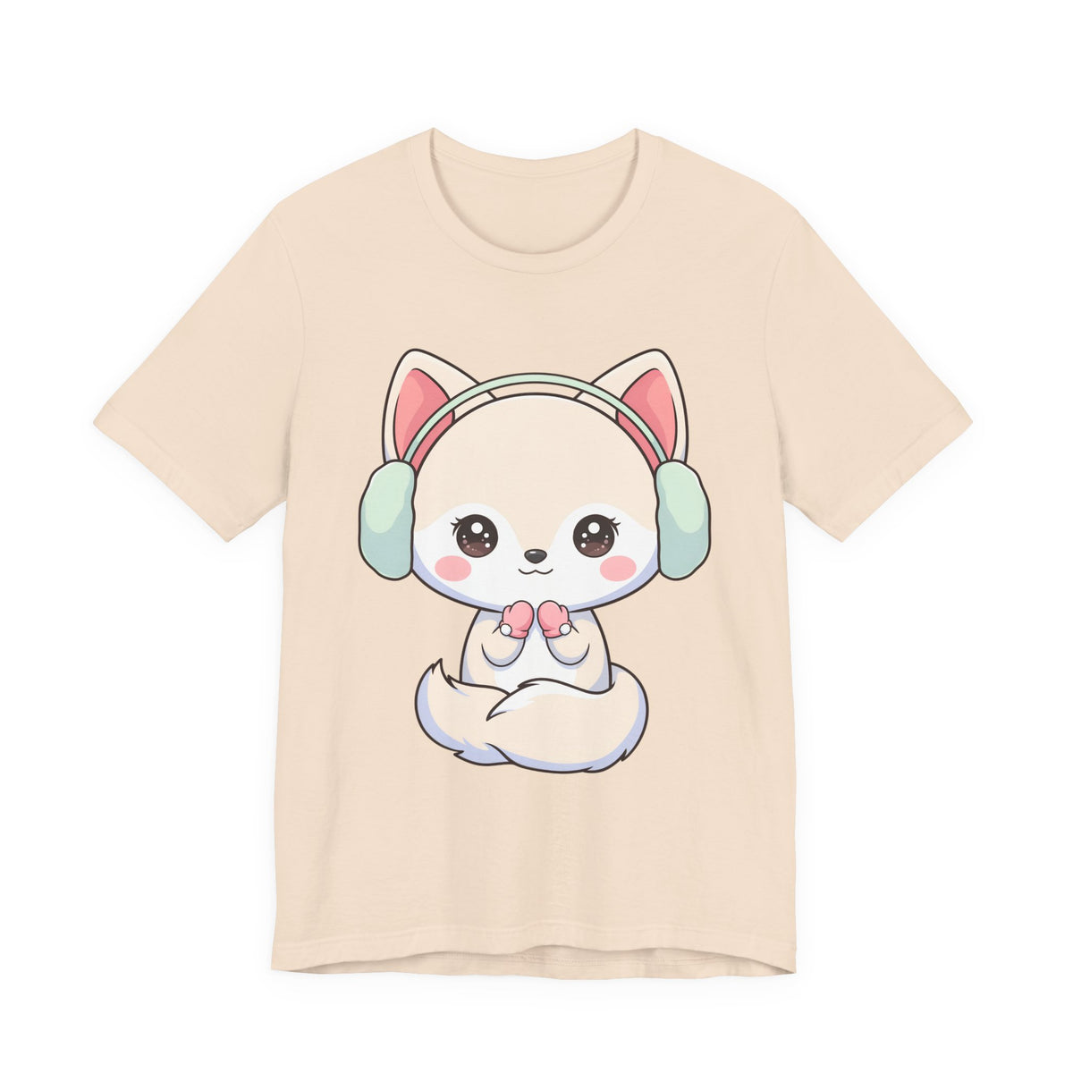 Kawaii Arctic Fox T-Shirt for Cute Animal Lovers