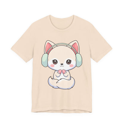 Kawaii Arctic Fox T-Shirt for Cute Animal Lovers