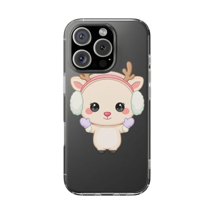 Kawaii Reindeer Phone Case for Cozy Cute Style