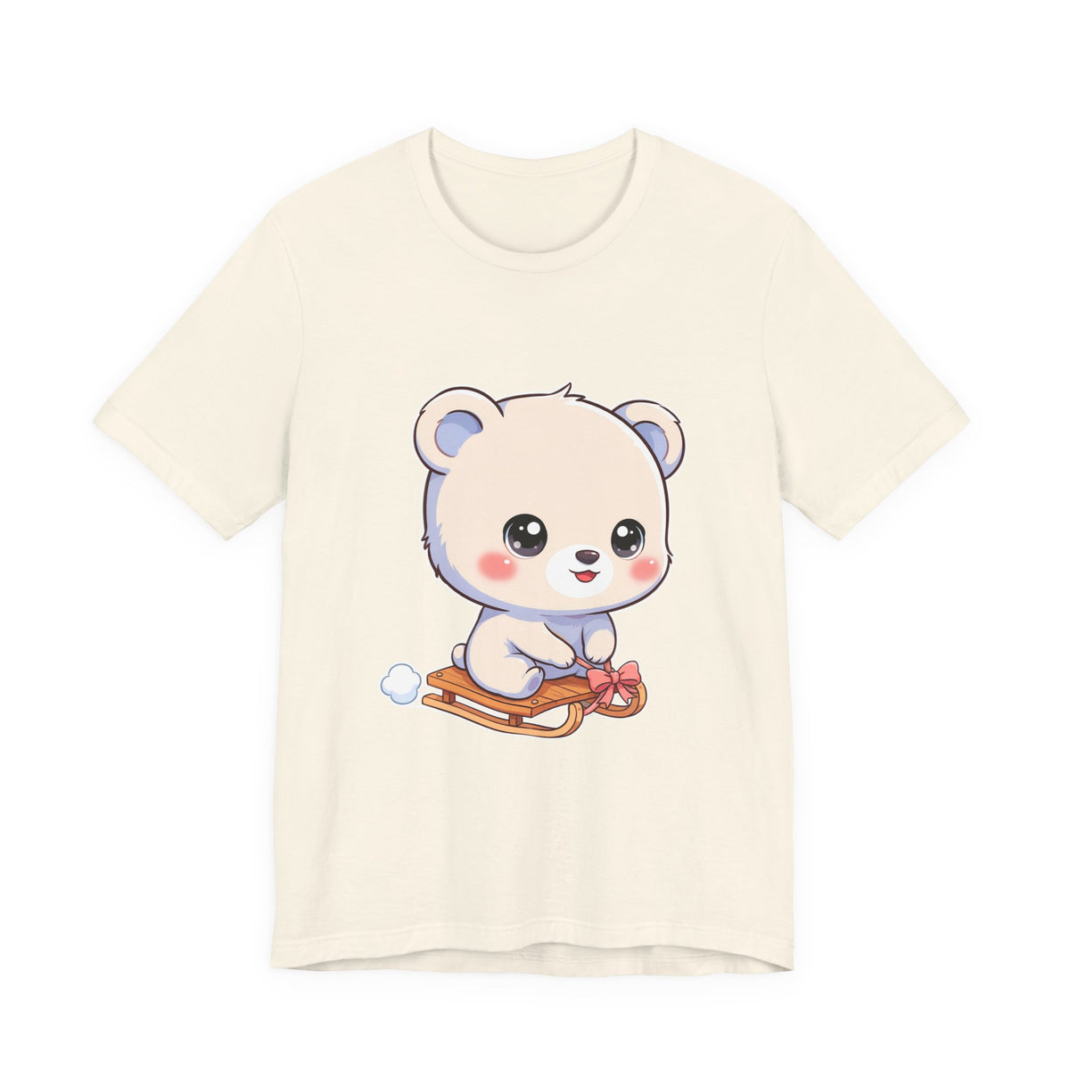 Kawaii Polar Bear T-Shirt for Cozy Winter Days