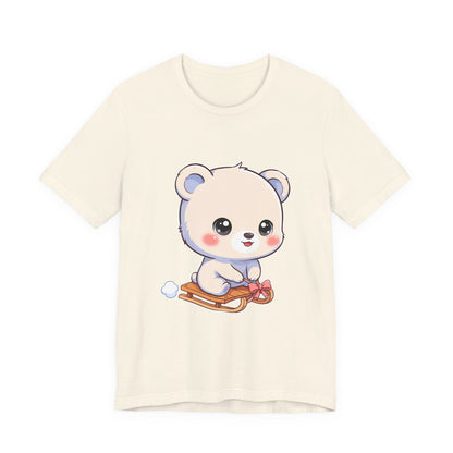 Kawaii Polar Bear T-Shirt for Cozy Winter Days