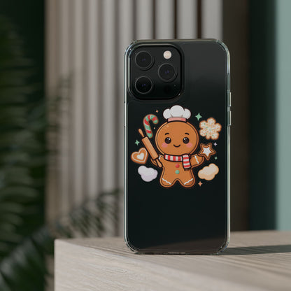 Gingerbread Christmas Phone Case for Holiday Baking Fans