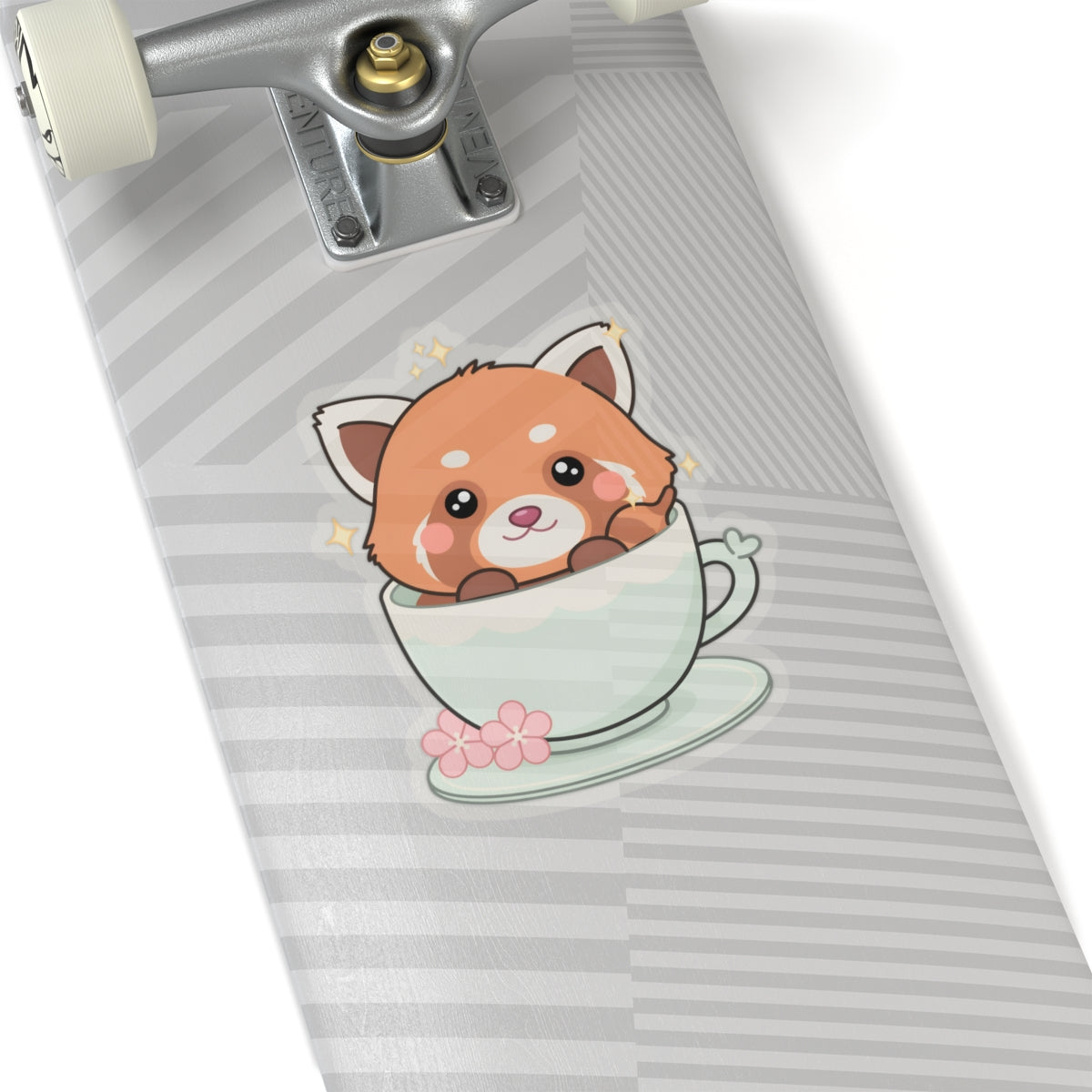 Kawaii Red Panda Sticker for Cute Desk Decor