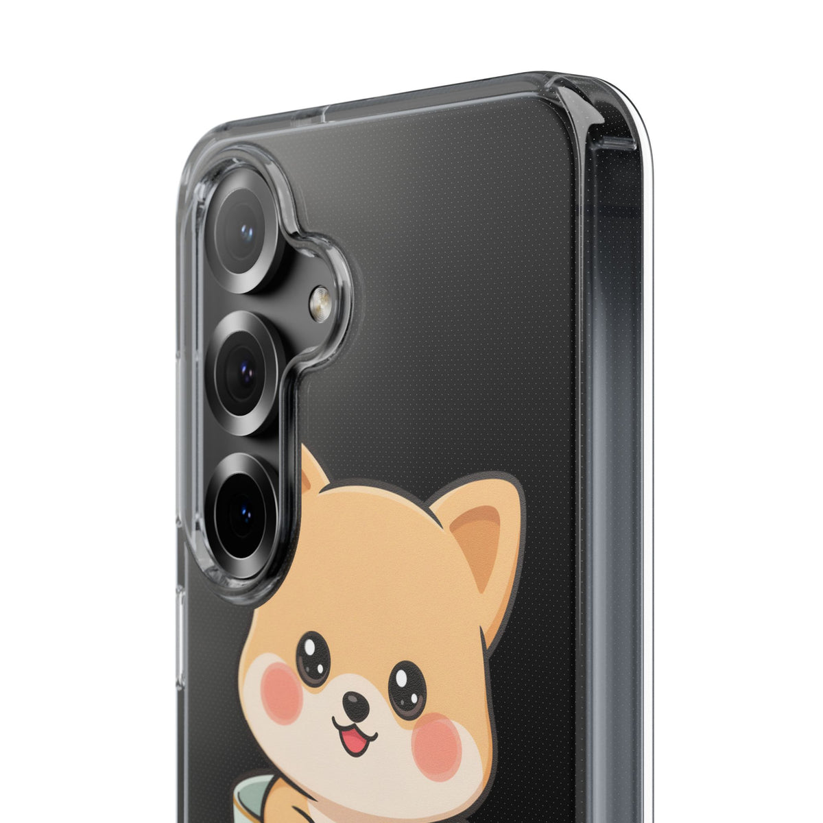 Kawaii Shiba Inu Phone Case – Cute Puppy in a Teacup