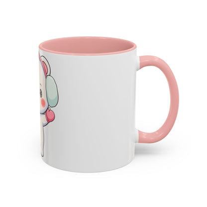 Kawaii Polar Bear Mug, Cute Winter Accent Coffee Mug