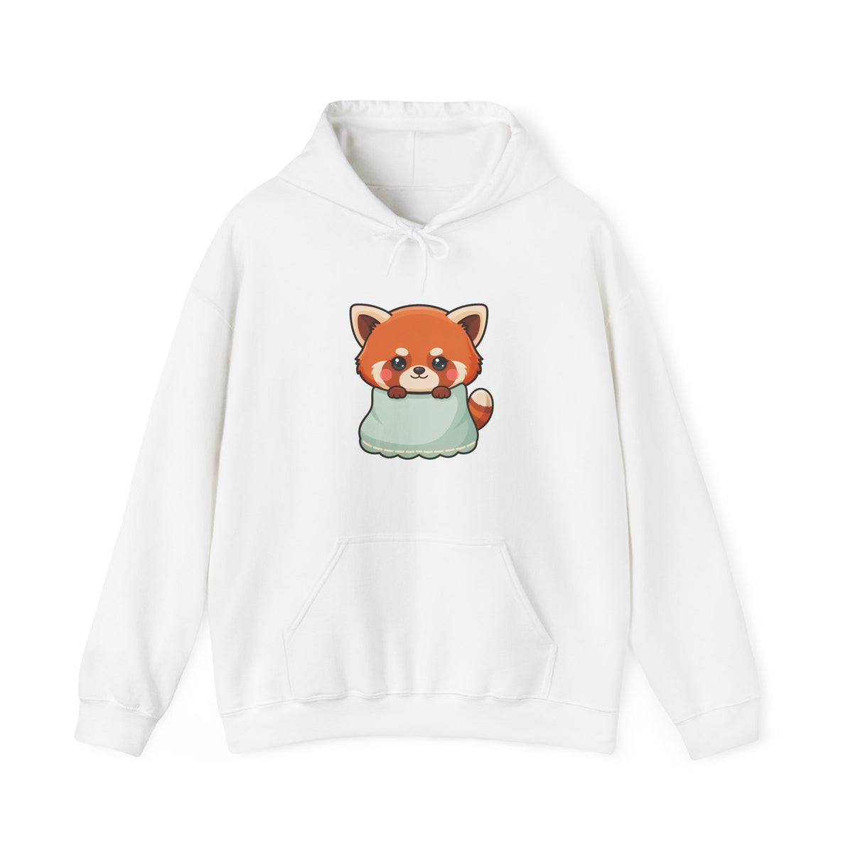 Kawaii Red Panda Hoodie for Cozy Chilly Days
