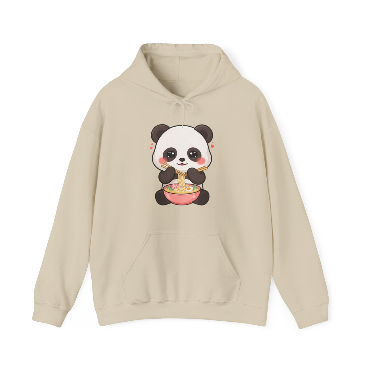 Kawaii Panda Ramen Hoodie – Cute Noodle Lover Sweatshirt