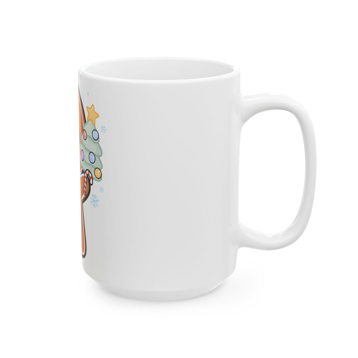 Christmas Gingerbread Man Mug – Cute Holiday Cheer