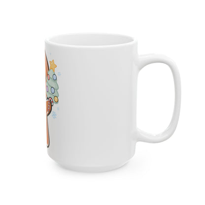 Christmas Gingerbread Man Mug – Cute Holiday Cheer