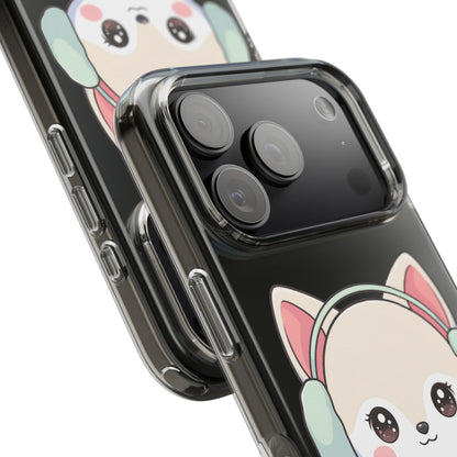 Kawaii Arctic Fox Phone Case – Cozy Winter Cutie