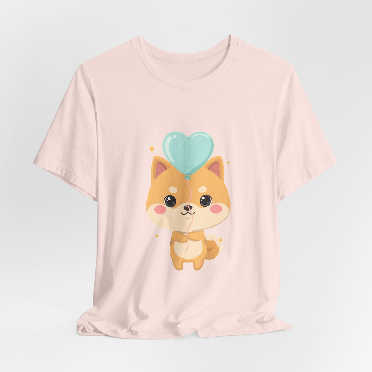 Kawaii Shiba Inu T-Shirt, Cute Balloon Dog Gift