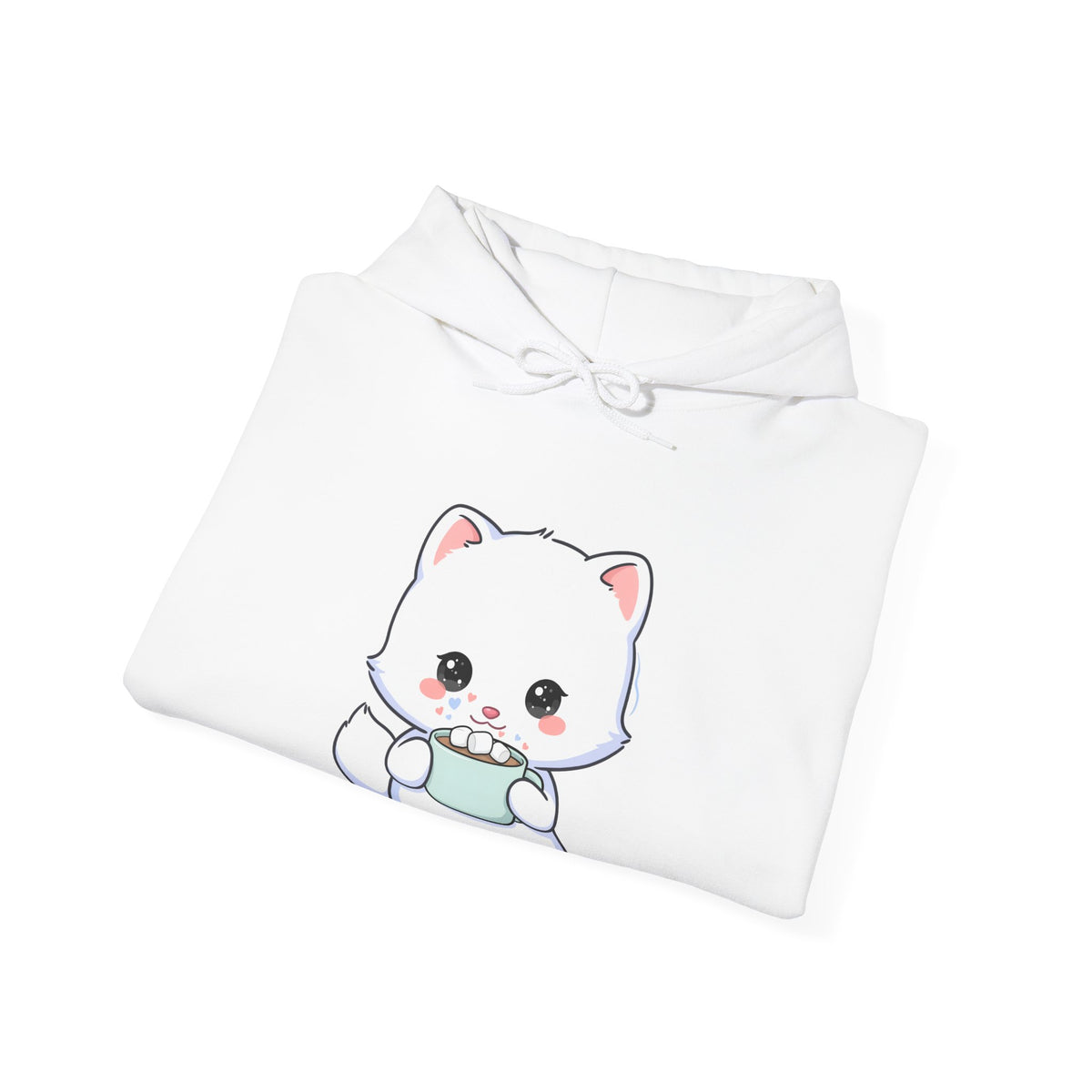 Kawaii Arctic Fox Hoodie for Cozy Cute-Style Fans