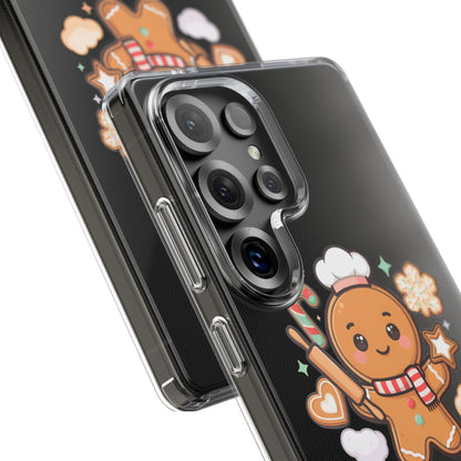 Gingerbread Christmas Phone Case for Holiday Baking Fans