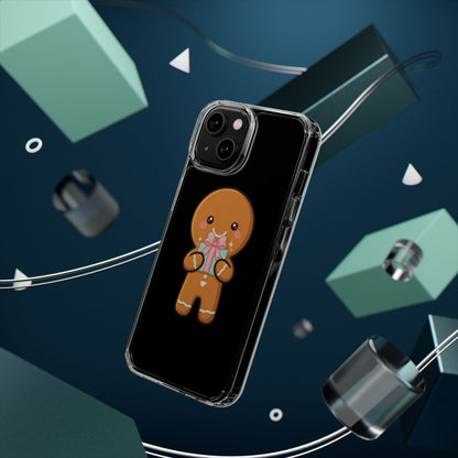 Gingerbread Man Phone Case, Cute Holiday Gift Design