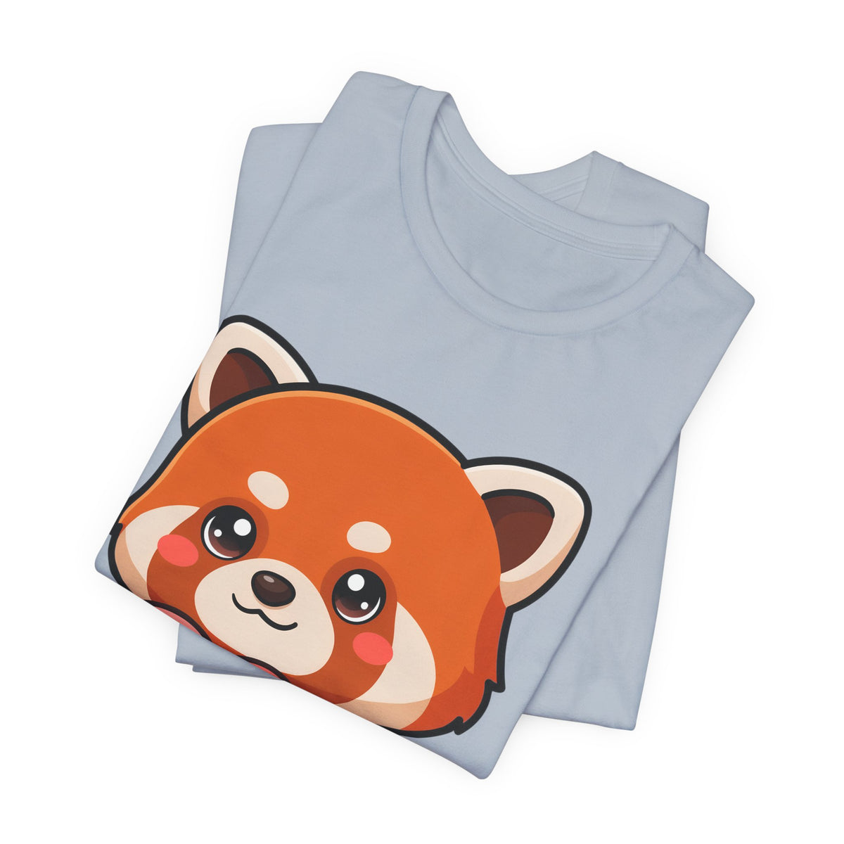 Kawaii Red Panda T-Shirt: Big Heart, Cozy Vibes