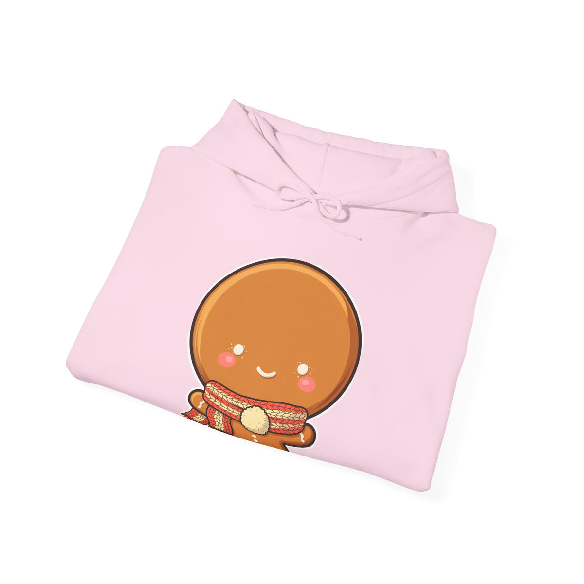 Kawaii Gingerbread Man Hoodie for Cozy Christmas Days