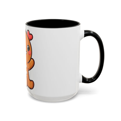 Kawaii Gingerbread Mug for Cozy Winter Coffee Breaks