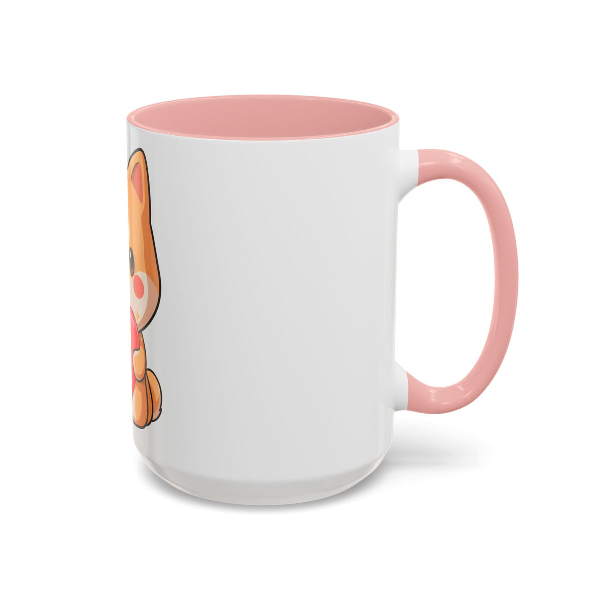 Kawaii Shiba Inu Accent Coffee Mug for Dog Lovers