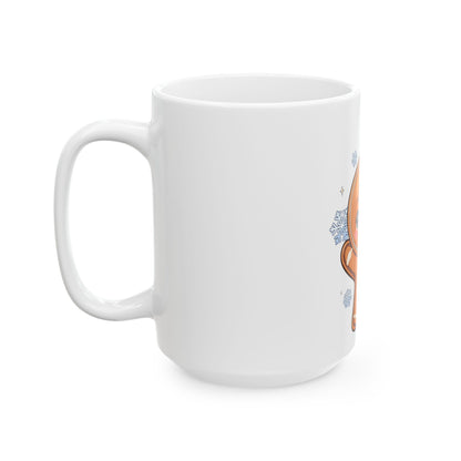 Gingerbread Man Mug for Cozy Winter Mornings