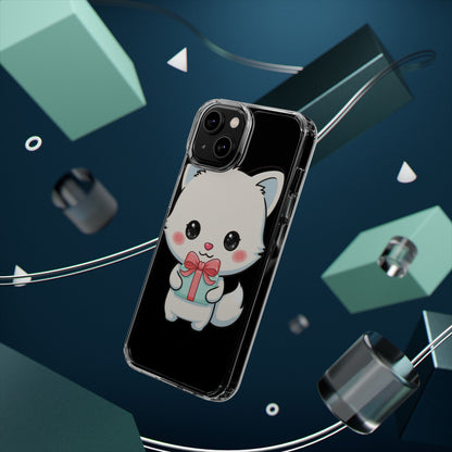 Kawaii Arctic Fox Phone Case with Gift