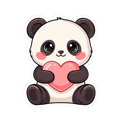 Kawaii Panda Sticker, Sweet Valentine Gift