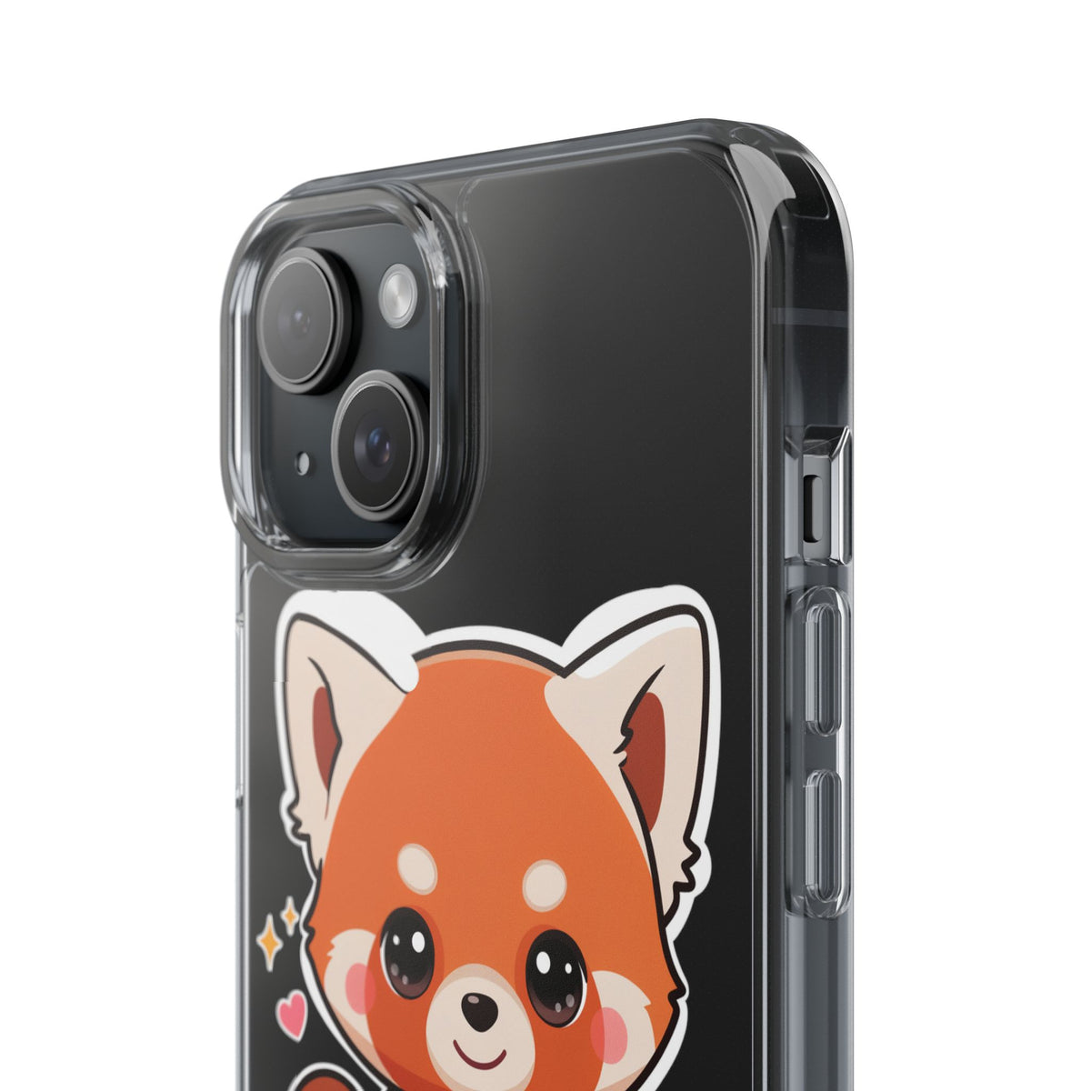 Red Panda Phone Case, Cute Plant Lover Gift
