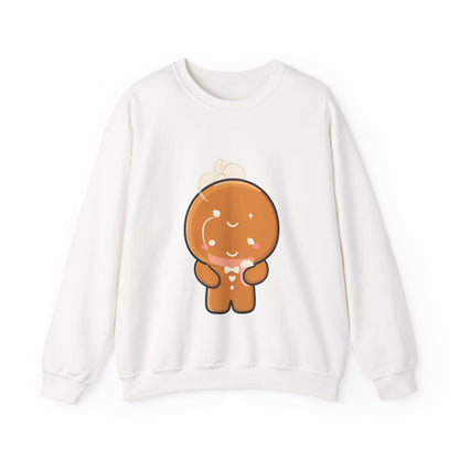 Cute Gingerbread Sweatshirt for Cozy Cocoa Breaks