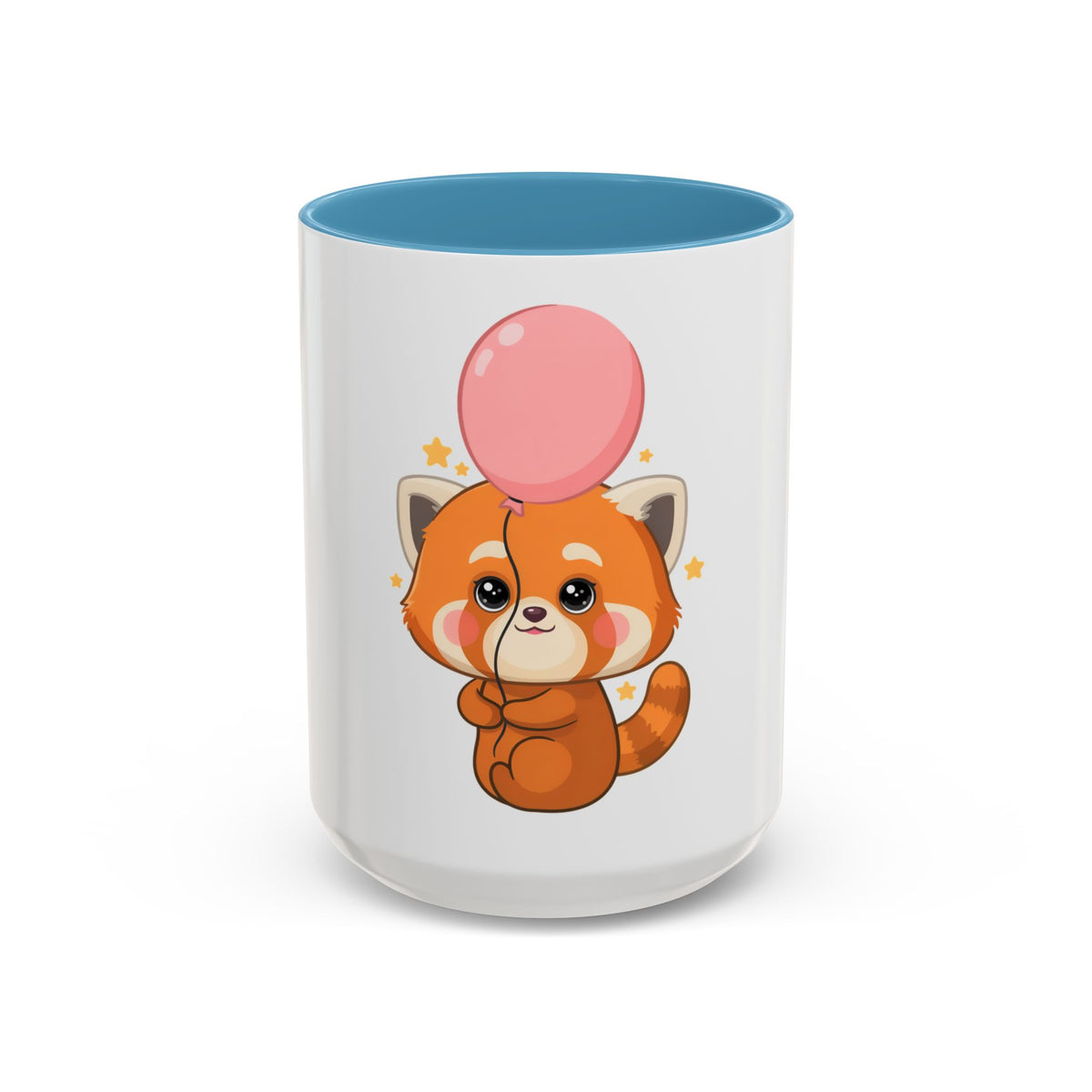 Kawaii Red Panda Accent Coffee Mug for Cute Animal Fans