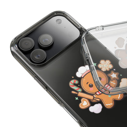 Gingerbread Christmas Phone Case for Holiday Baking Fans