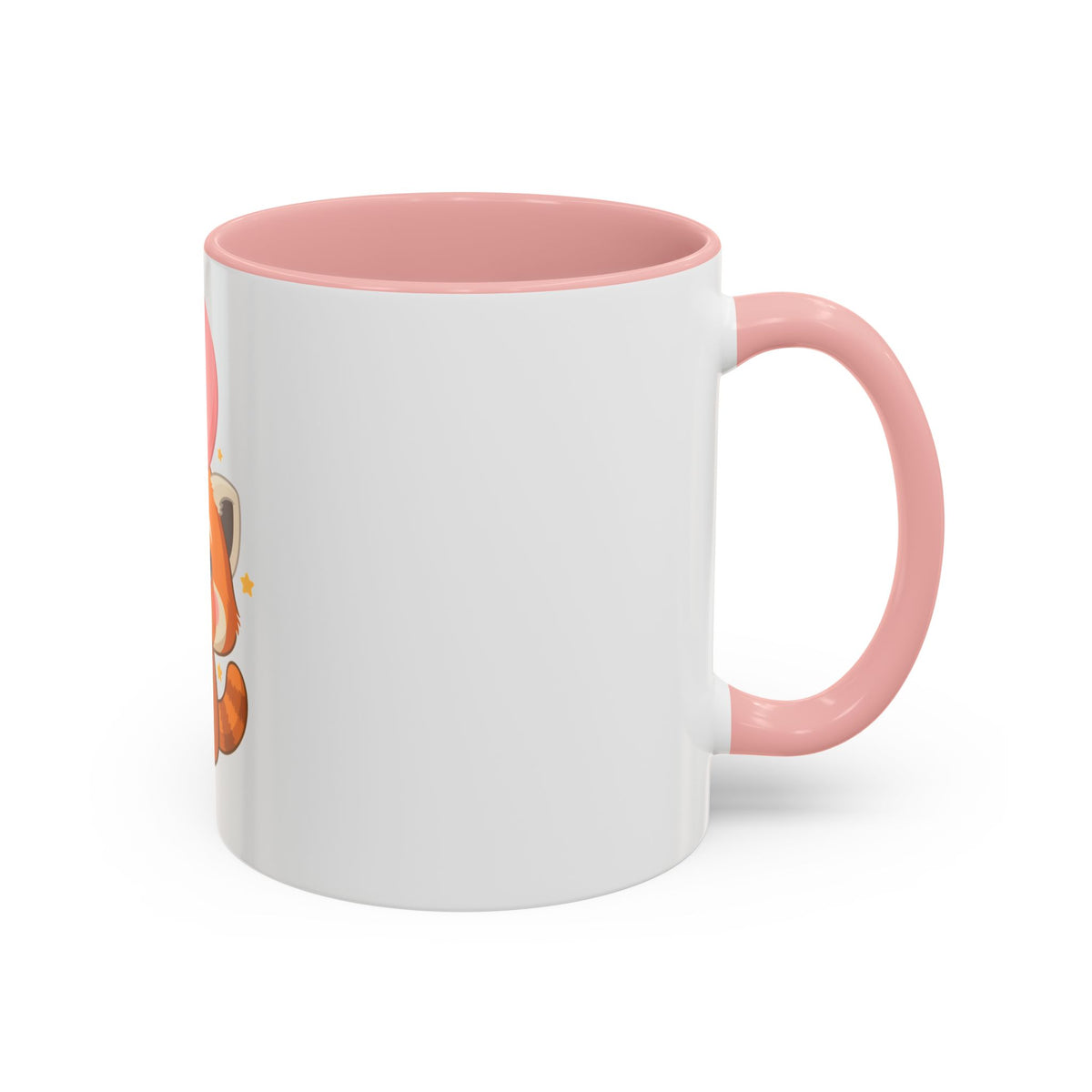 Kawaii Red Panda Accent Coffee Mug for Cute Animal Fans