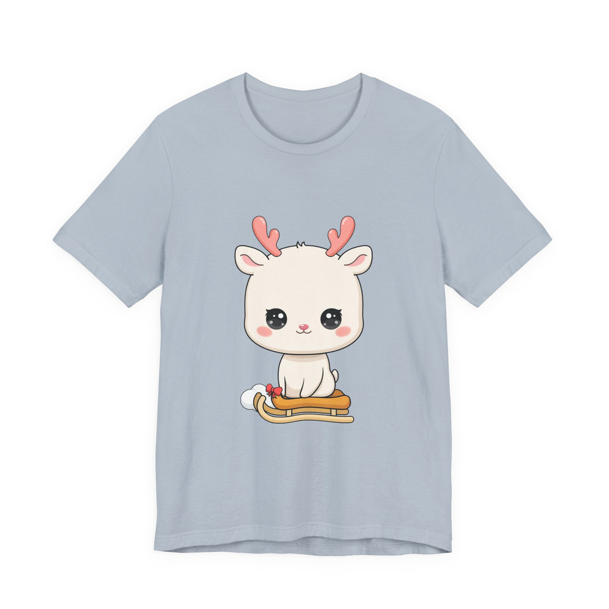 Kawaii Reindeer T-Shirt for Cozy Winter Days