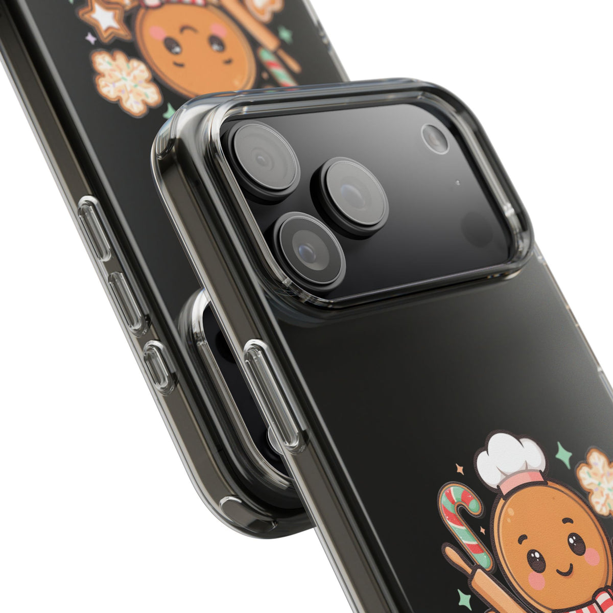 Gingerbread Christmas Phone Case for Holiday Baking Fans