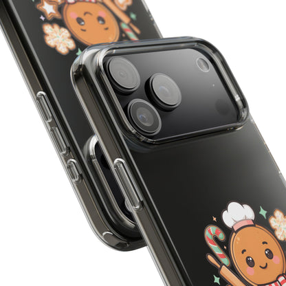 Gingerbread Christmas Phone Case for Holiday Baking Fans