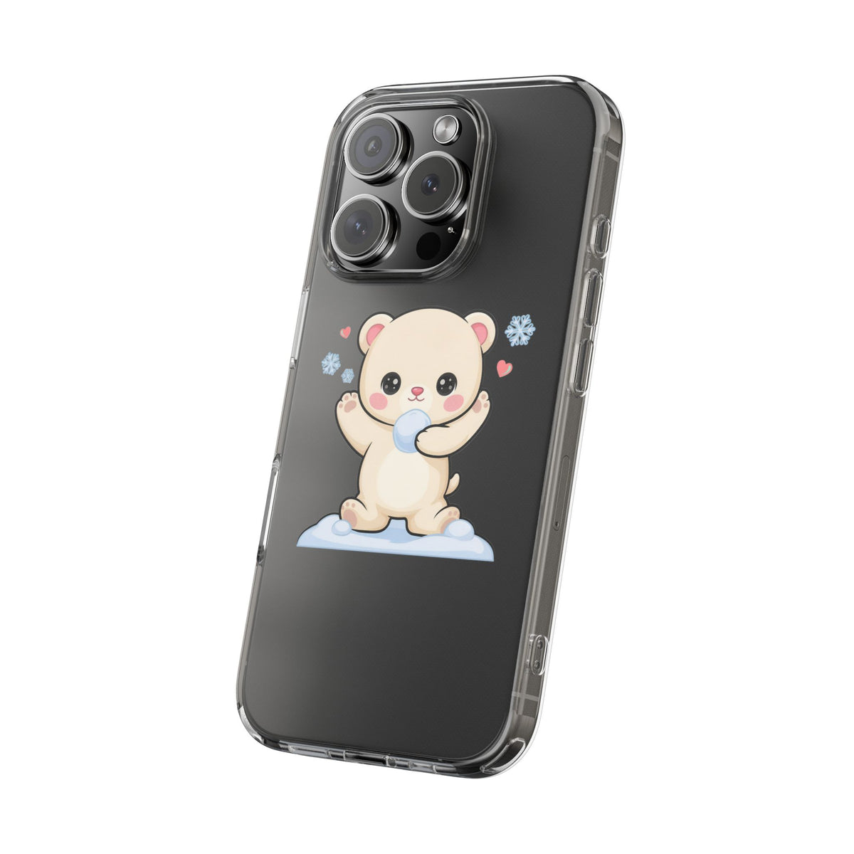 Kawaii Polar Bear Phone Case for Cute Animal Fans