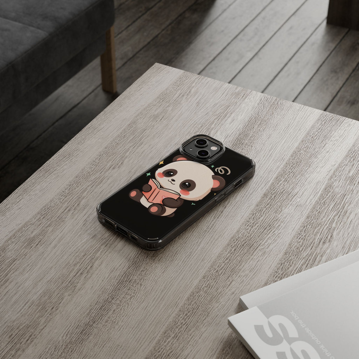 Kawaii Panda Phone Case for Cozy Reading Breaks
