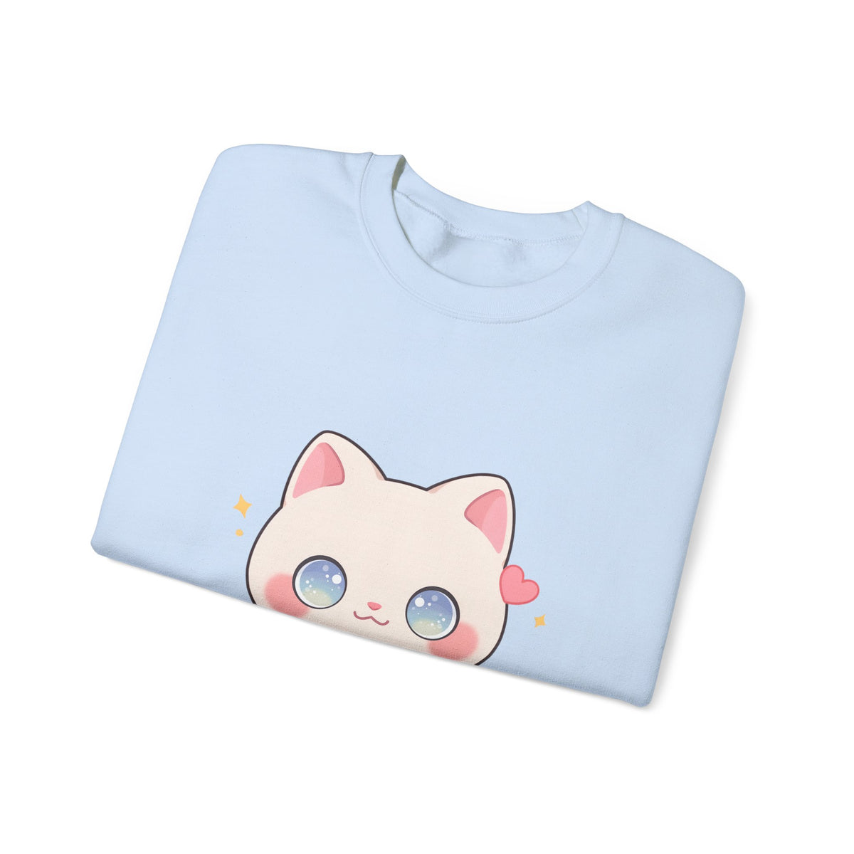 Kawaii Gamer Cat Sweatshirt for Cozy Gaming Nights