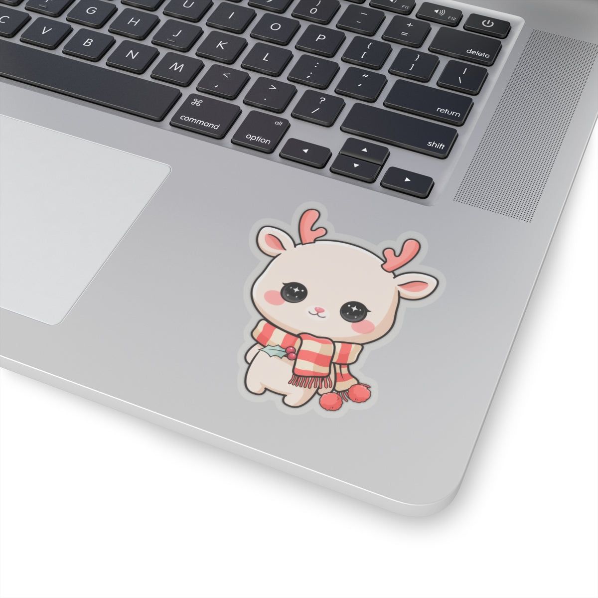 Kawaii Reindeer Sticker, Cute Christmas Gift for Journals