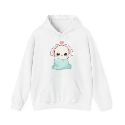 Kawaii Bunny Hoodie for Cozy Couch Days