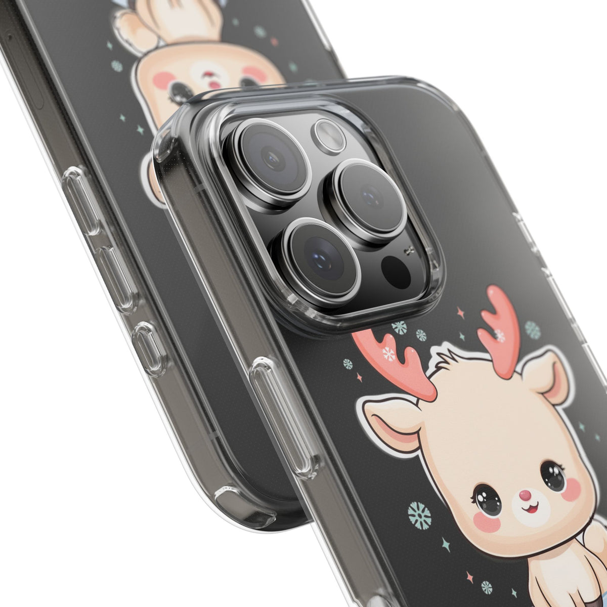 Kawaii Reindeer Phone Case for a Sweet Winter Cheer
